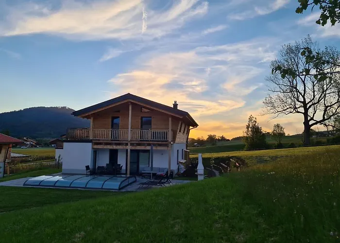 Chalet Gamsknogel Mit Privatem Pool Und Whirlpool